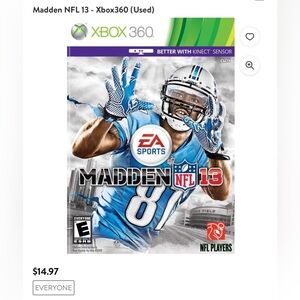 Madden NFL 13 - Xbox360 (Used)